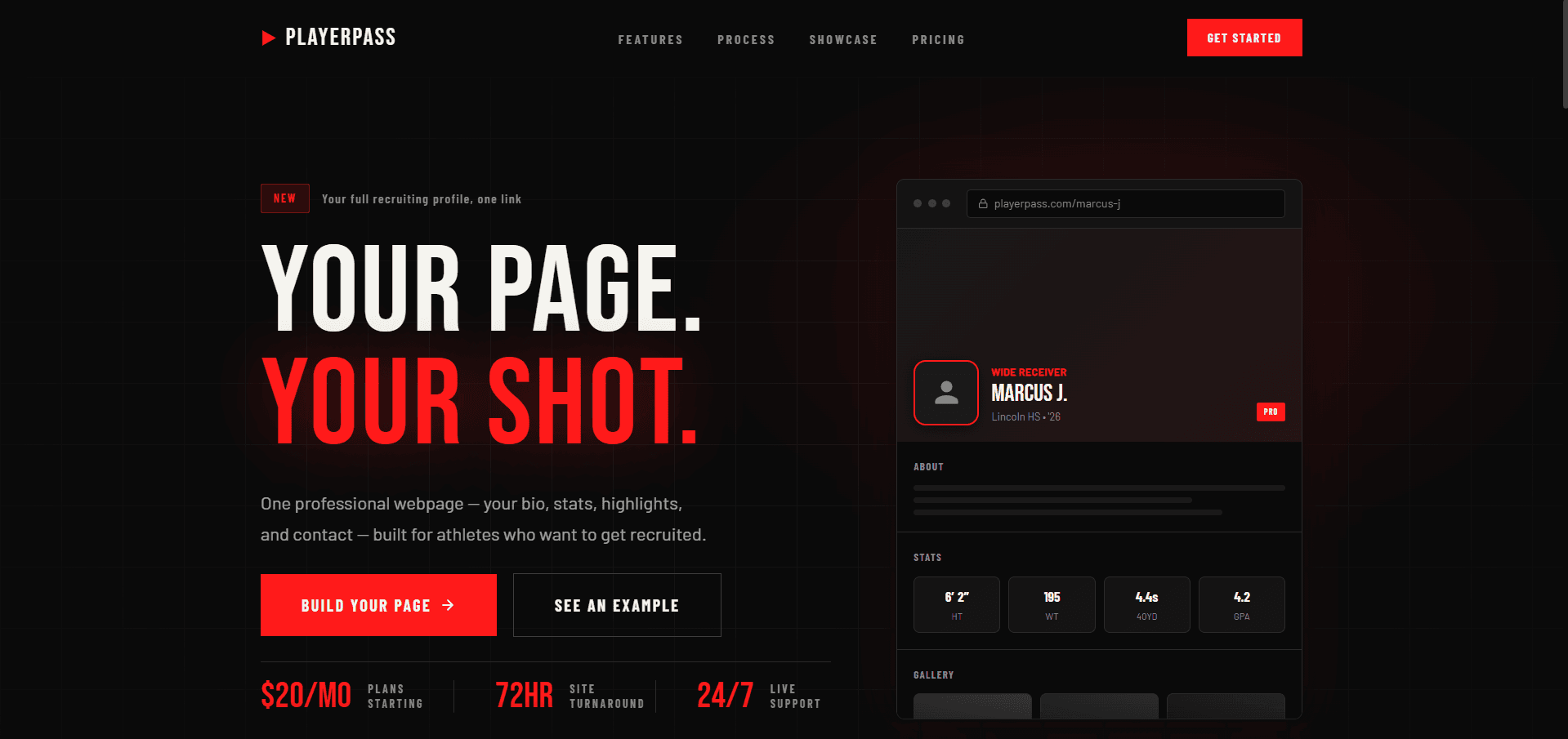 PlayerPass - Web design project by NeoWebCo Ohio